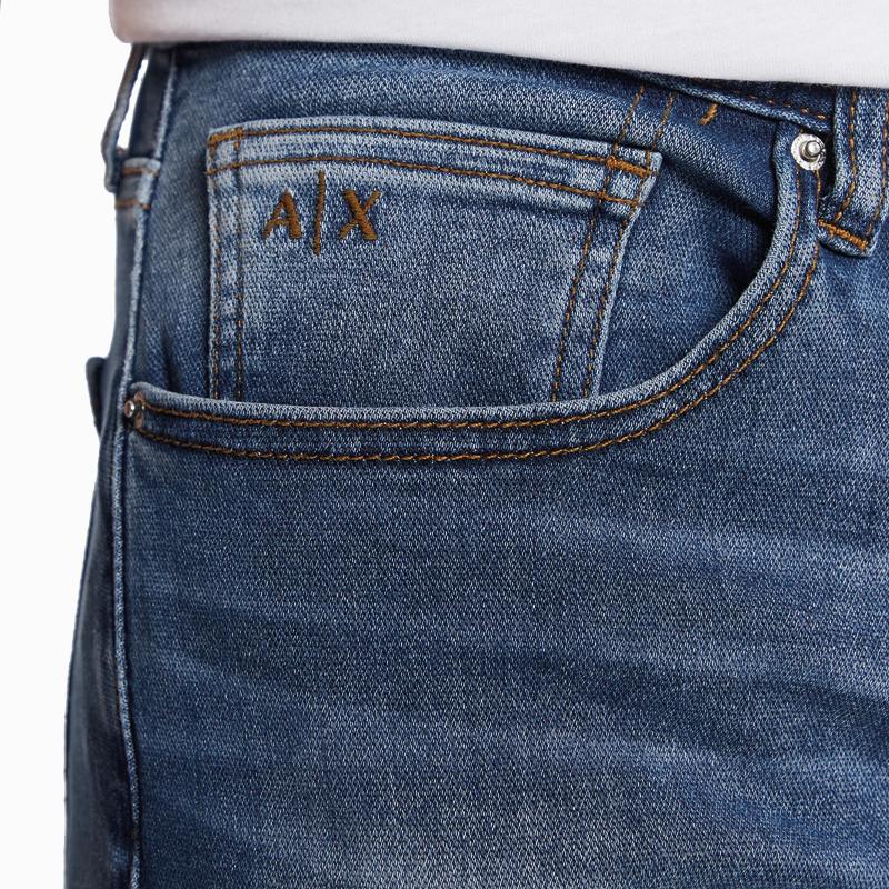 Armani_Exchange__5_pocket_Jeans_Blauw_4